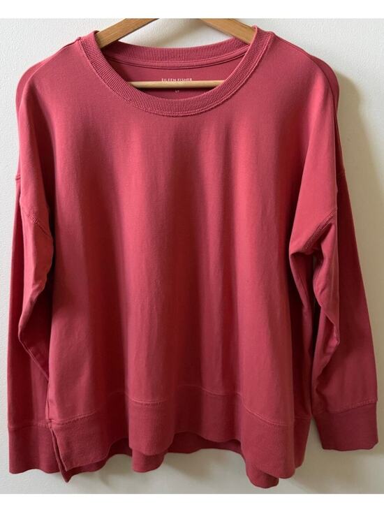 Eileen Fisher Tops - Eileen Fisher organic cotton crewneck women's size S/P